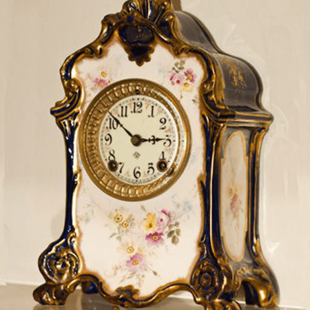 Pink Old Clock