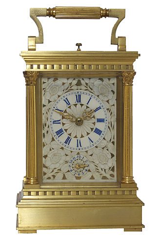 carriage clocks by Couallet. https://mechtraveller.com/2022/06/clock-museum-in-saint-nicolas-daliermont-normandy/