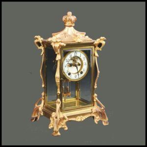 New Haven Art Nouveau c 1905 from antique mantel clocks for sale by valuableclocks.com