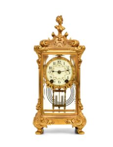 An American antique clock by Seth Thomas
