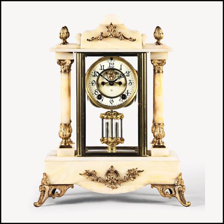 The Ardchduke by Ansonia. An American mantel clock. It is rare among vintage antique clocks