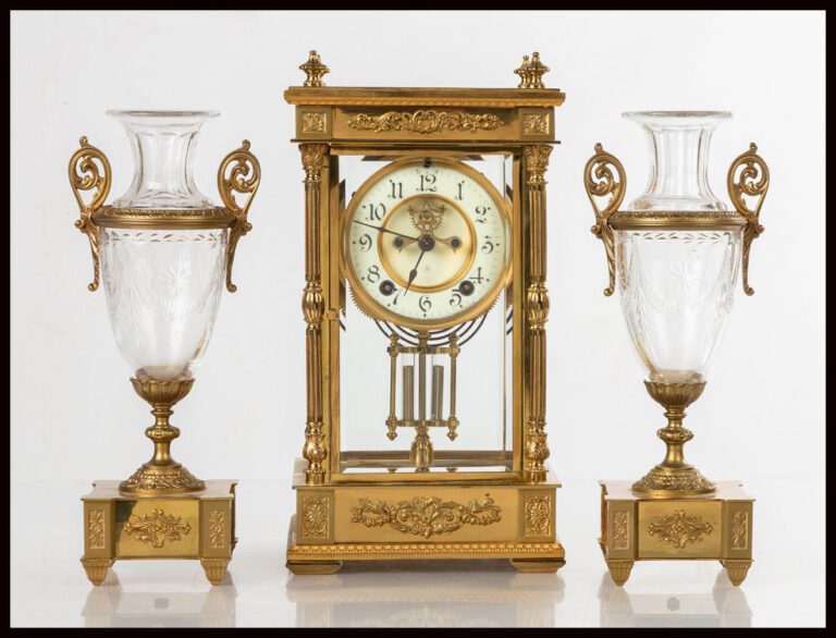American mantel clock. The Ansonia Earl. Selling clocks.