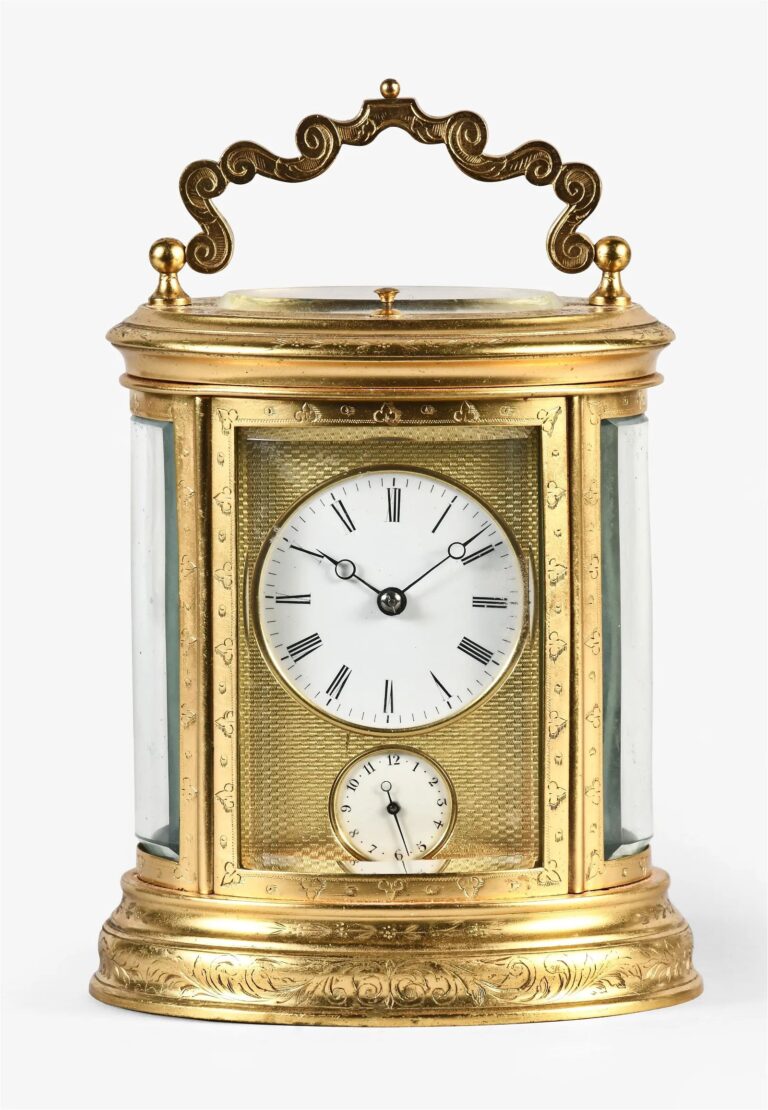 The French carriage clock is the most treasured of antique carriage clocks, A vintage carriage clock from France