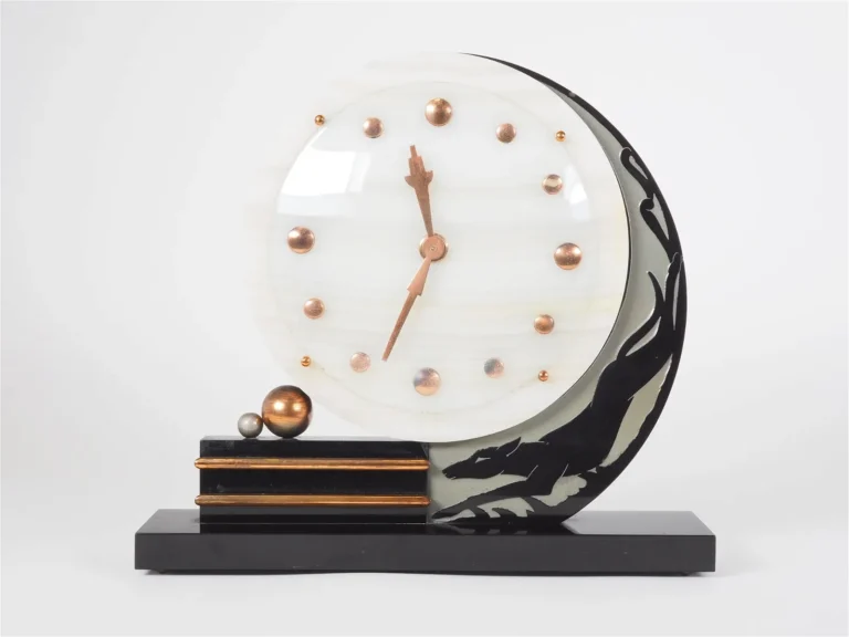 The Vintage French Clock: Function Meets Art. It is a vintage French clock by Bayard.
